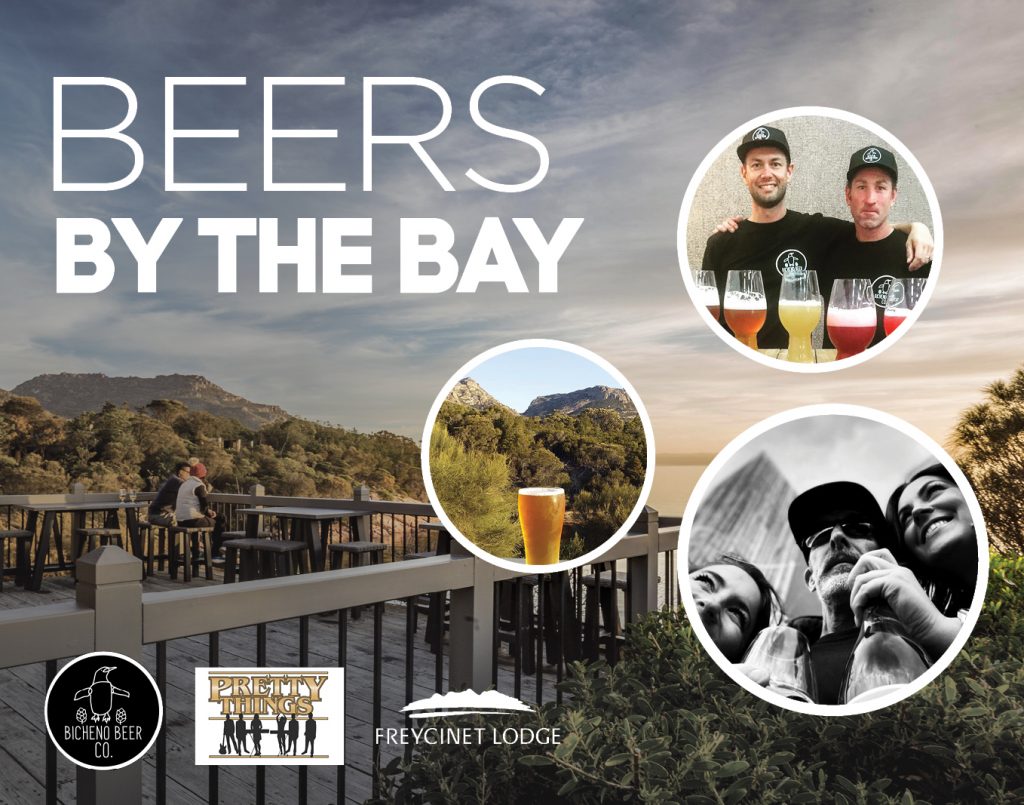 Beers by the Bay at Lodge East Coast Tasmania